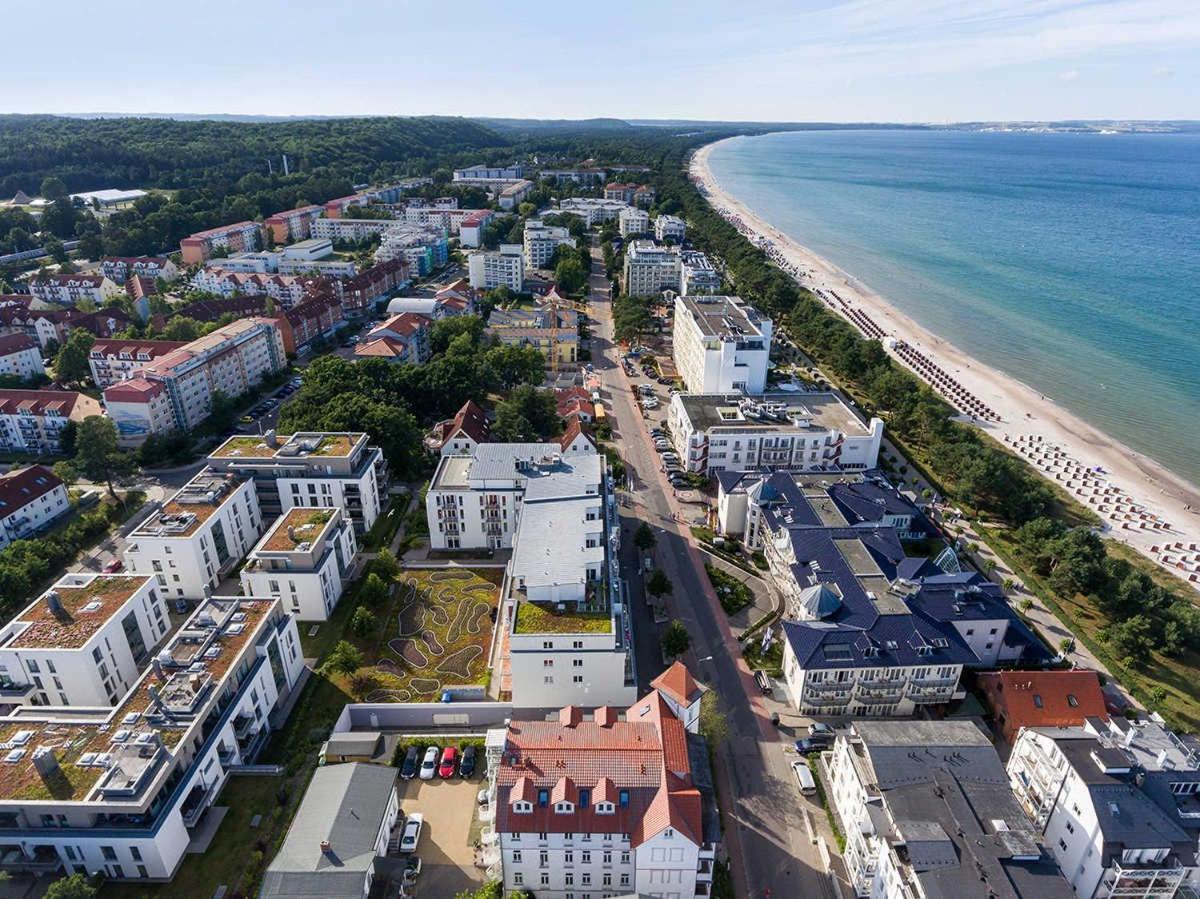 Strandnahe Fewo Mit Balkon, Residenz Bel Vital 23, Binz Exterior foto